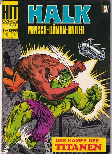 Hit comics 115 - hit, bsv