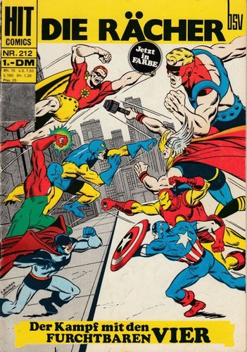 Hit comics die - die, rächer