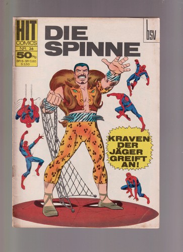Hit comics die - nr., spinne