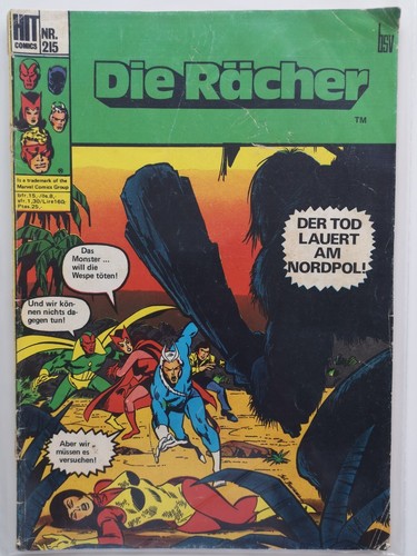 Hit comics die rächer - comics:,