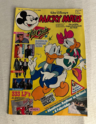 Micky maus april - nr., 1988