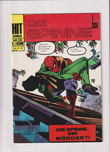 Hit comics spinne - 231, original