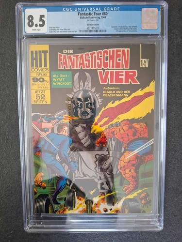 Hit comics cgc 8 - nr., 8.5