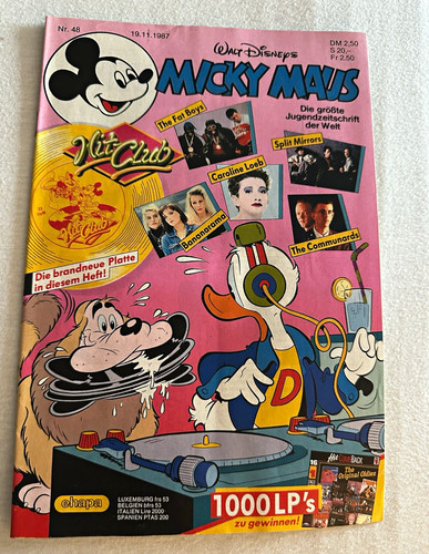 Micky maus 19 11 1987 - nr., 19.11.1987