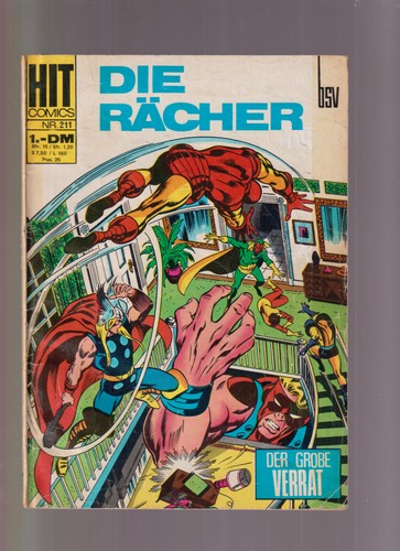 Hit comics die rächer - comics,