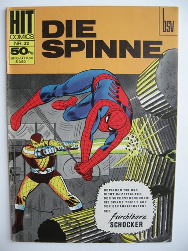 Hit comics die spinne - nr.32,,