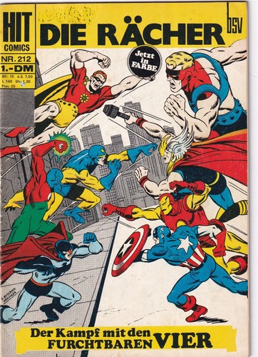Hit comics rächer - comics, 212