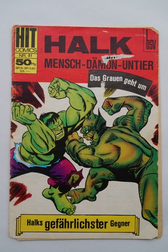 Hit comics - comics, (hulk,